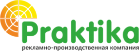 Логотип компании Praktika