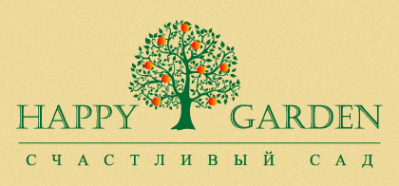 Логотип компании Счастливый сад