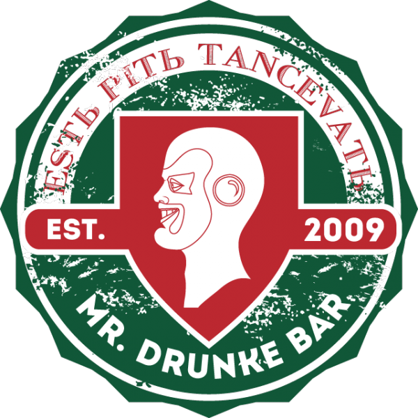 Логотип компании Mr.Drunke Bar