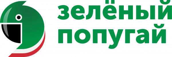 Логотип компании Зеленый попугай