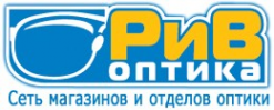 Логотип компании РиВ оптика