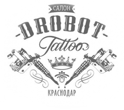 Логотип компании Drobot tattoo