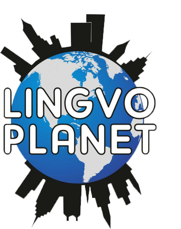 Логотип компании LINGVO PLANET