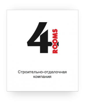 Логотип компании 4 комнаты