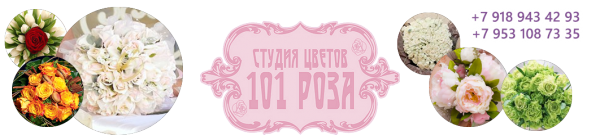 Логотип компании 101 роза