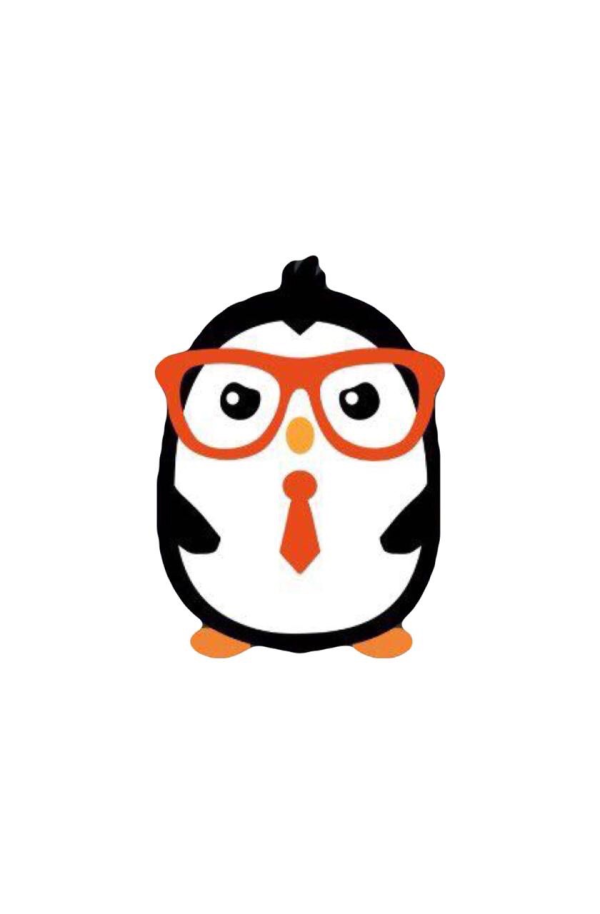Логотип компании Lingua Penguin