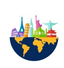 Логотип компании Палитра мира