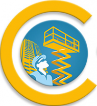 Логотип компании Аренда строительных подъемников от компании Специнжиниринг
